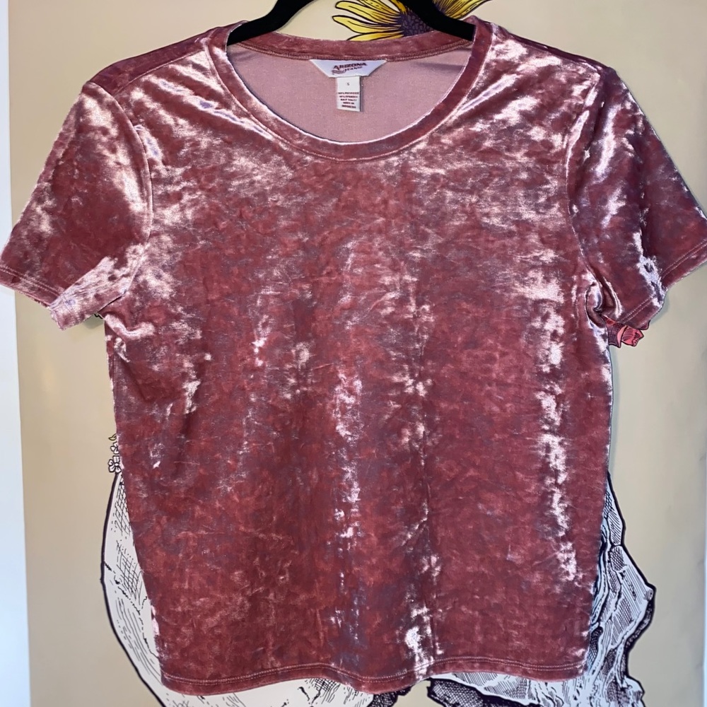 Arizona Pink Velvet Top